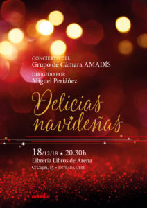 Concierto del Grupo de Cámara Amadis: "Delicias navideñas"